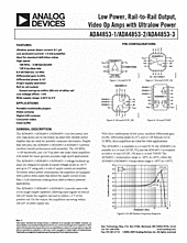 DataSheet ADA4853-3 pdf